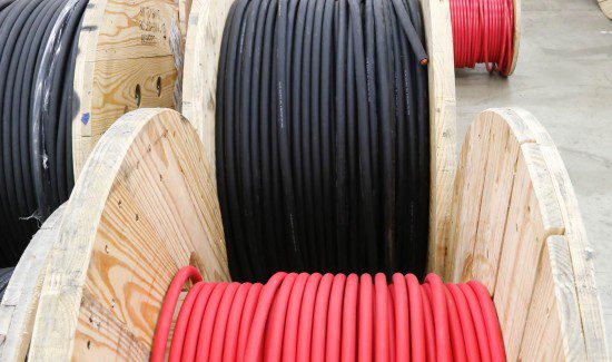 MG_6323-550x325 a large pile of red and black electrical wires, which are arranged in a circular fashion